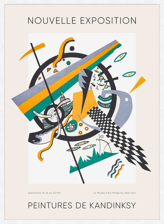 Kandinsky Nouvelle Exhibition Poster – InkAndDrop