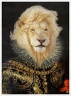 King Lion Portrait Print