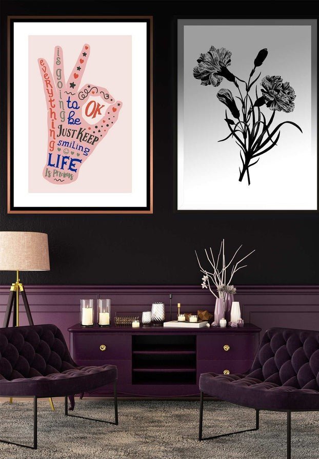 Neutral Prints, Wall Art & Posters - Available Framed - Ink & Drop UK –  InkAndDrop