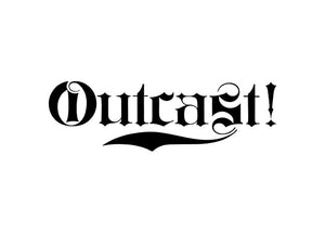 Outcast Typography Print