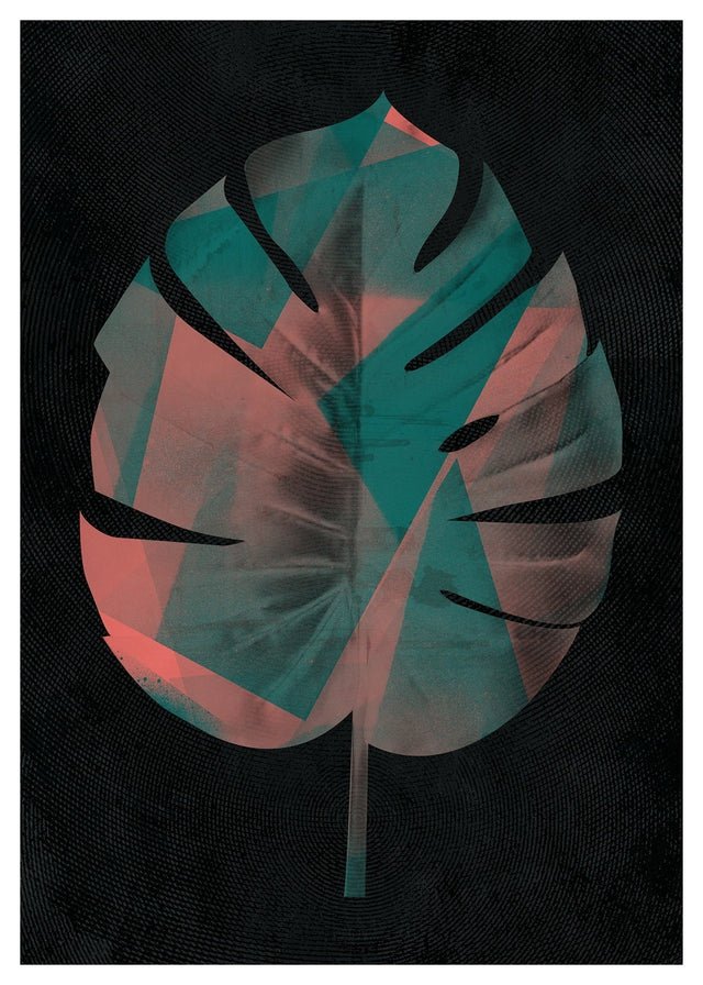 Oversized Tropical Leaf 1 Print