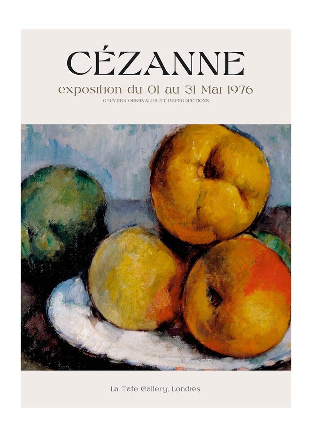 Paul Cézanne Exhibition Museum Poster