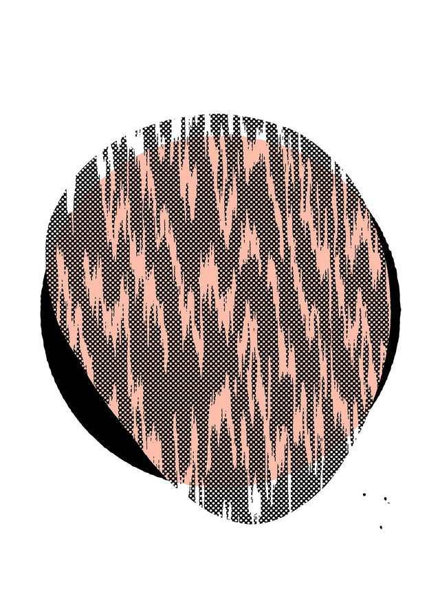 Pebble 1 Abstract Pattern Print
