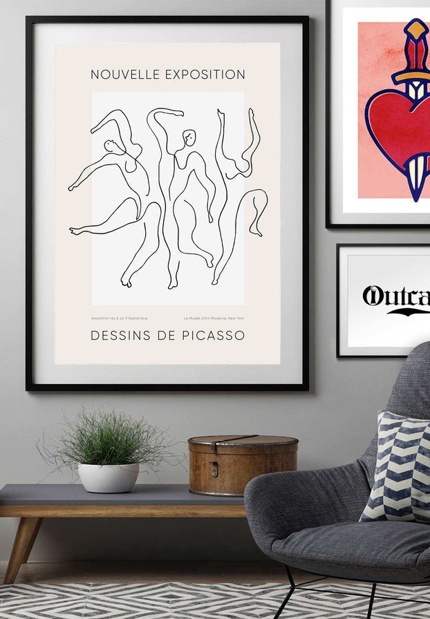 Picasso Nouvelle Exhibition Poster