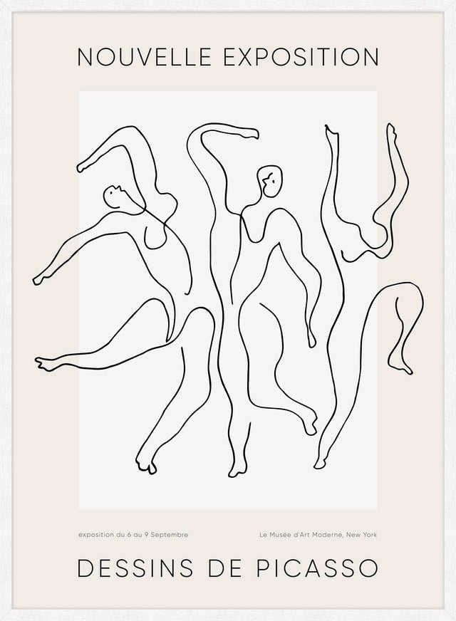 Picasso Nouvelle Exhibition Poster