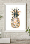 Pineapple Stamp Print