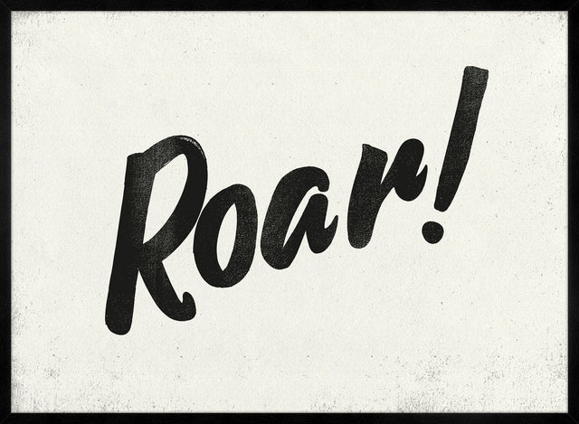 Roar Animal Noises Print