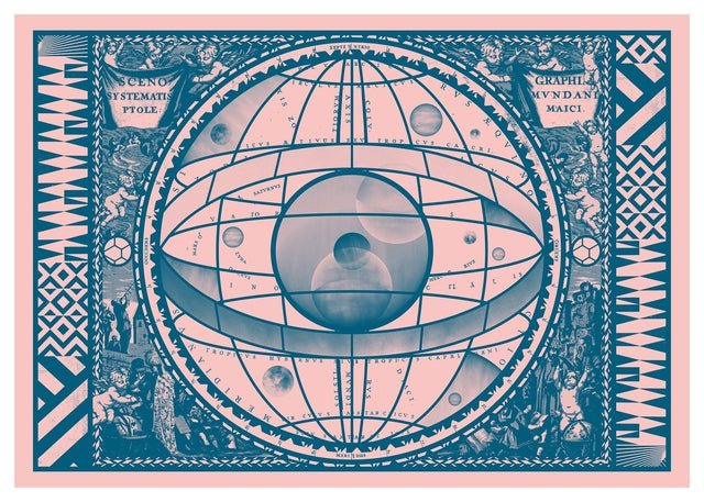 Sceno Systematis Astrology Pink Print