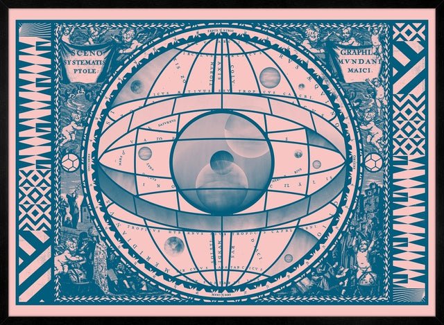 Sceno Systematis Astrology Pink Print