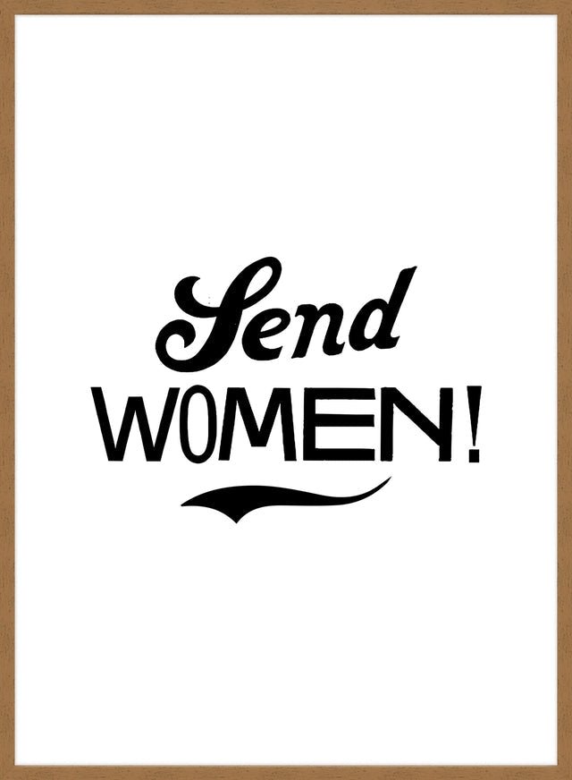 Send Women Quote Print