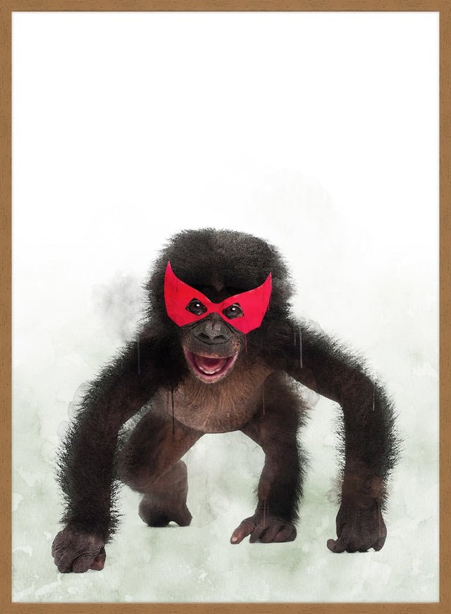 Super Chimp! Little Heroes Animal Print