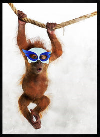 Super Orangutan! Little Heroes Animal Print