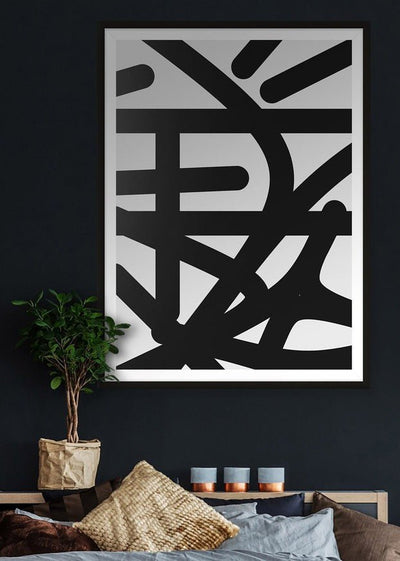 Tagged 3 Shapes Print