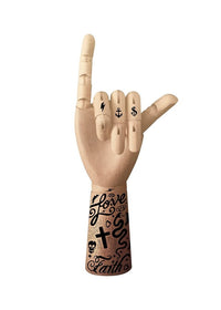 Tattoo Art Hand Print