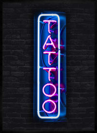 Tattoo Neon Sign Photography Print