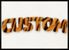Tiger Stripe Fur Personalised Name Print