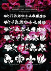 Typographic Ornaments Floral Print