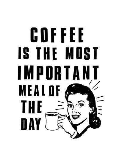 Vintage Coffee Poster Print