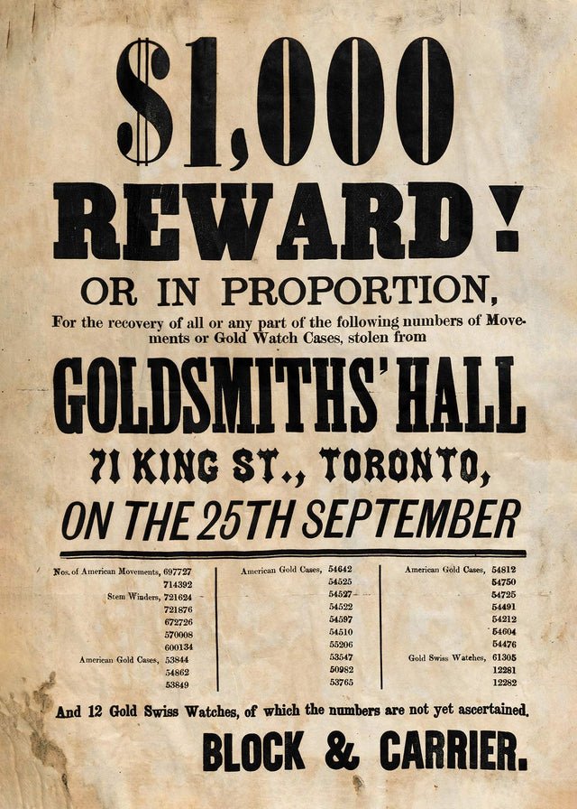 Vintage Reward Typography Poster – InkAndDrop