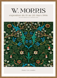 William Morris Exhibition Museum Poster