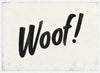 Woof Animal Noises Print