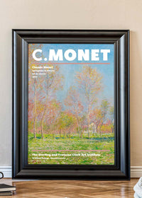 Claude Monet Sprintime Artist Poster