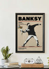 Banksy Love Is In The Air Graffiti Artist Poster