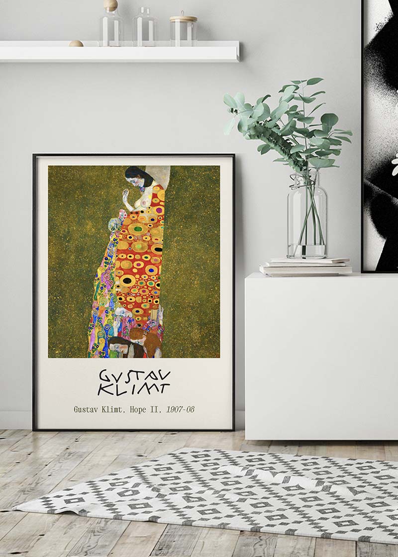 Gustav Klimt Hope II Artist Poster