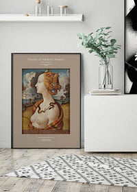Piero di Cosimo Portrait Of Simonetta Vespucci Artist Poster