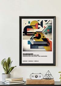 Bauhaus Geometric Shapes Print