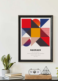 Bauhaus Geometric Art Into Industry Print