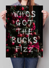 Whos Got The Bucks Fizz Spraypaint Print