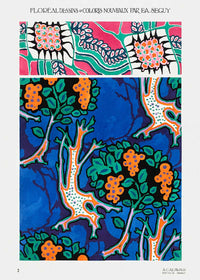 Emile-Alain Séguy Art Nouveau Pattern Print 012