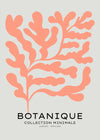 Botanique Minimal Floral Cut Out Print