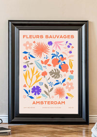 Fleurs Sauvages Amsterdam Flower Print