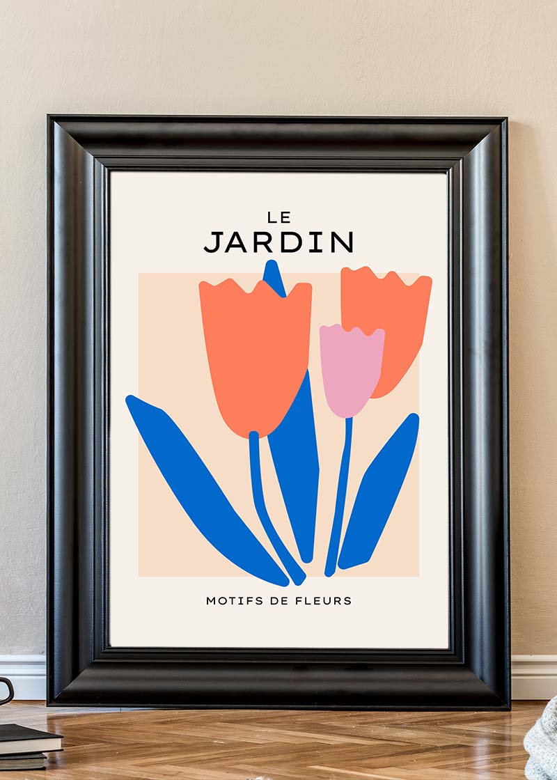Le Jardin Floral Print