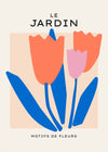 Le Jardin Floral Print