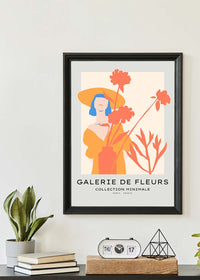 Flower Gallery Minimal Art Print