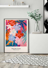 Love Your Garden Painted Flowers Print