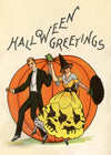 Vintage Halloween's Greetings Print