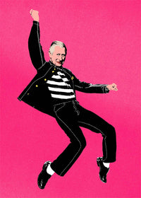 King Elvis Charles III Warhol Style Print