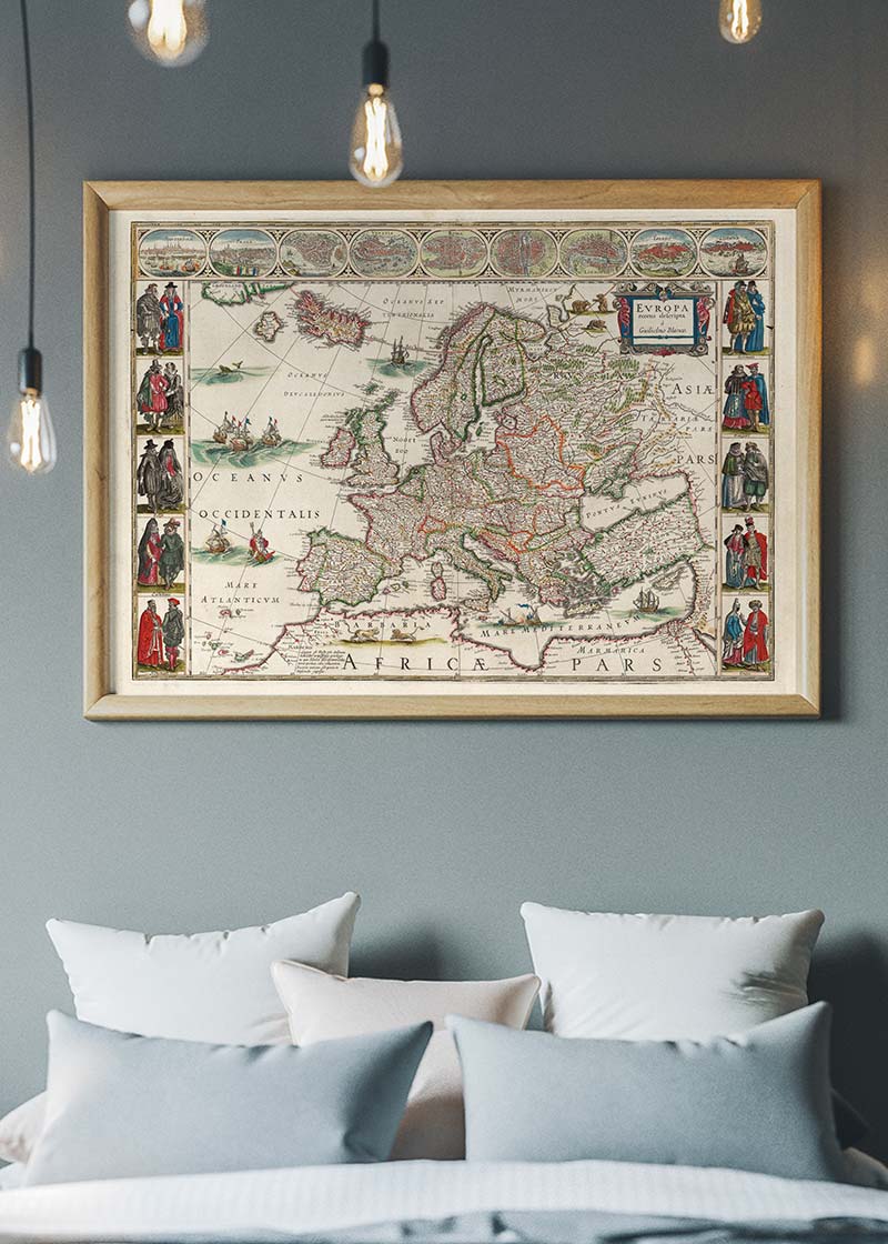 17th Centure European Map