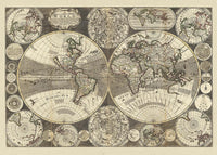 New Correct Map of the World from 1702