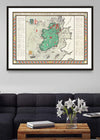 Irish Free State & Northern Ireland Map from 1929 By Macdonald Gil