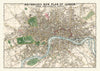 Whitbreads New Plan Of London 1853