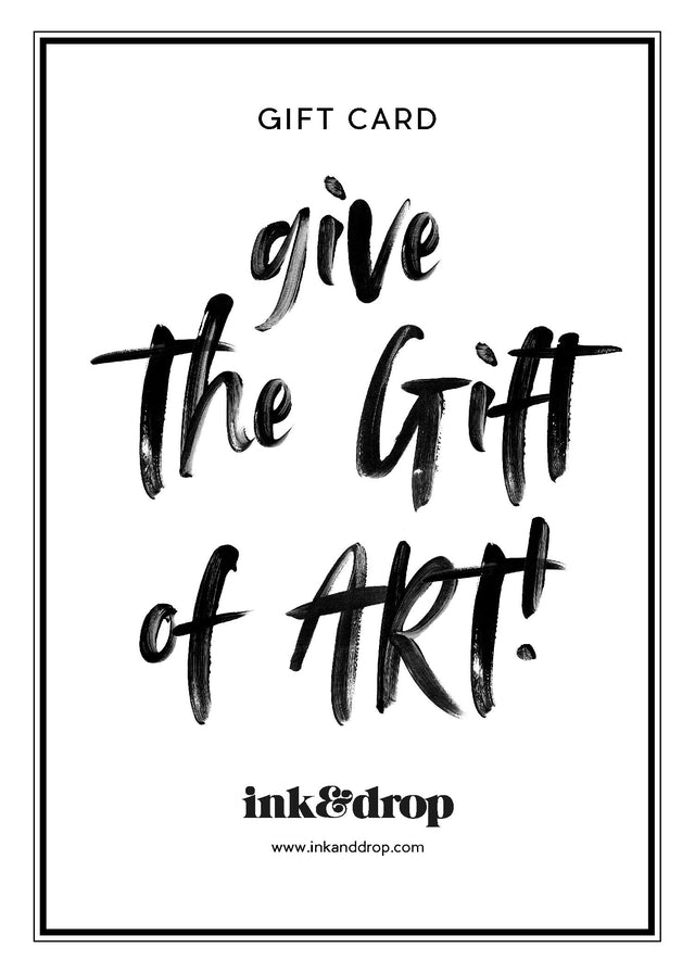 Ink & Drop Gift Card