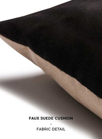 Custom Single Large Neon Letter Black Cushion